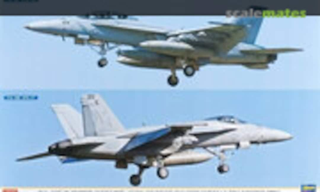 1:72 F-18E &amp; F-18F Super Hornet `USS George Washington Low Visibility´ (Hasegawa 01933)