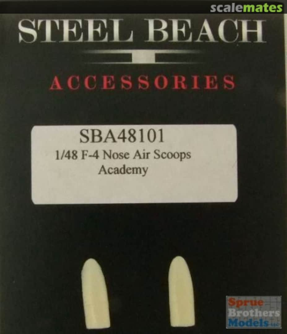 Boxart F-4 Phantom II Nose Air Scoops 48101 Steel Beach