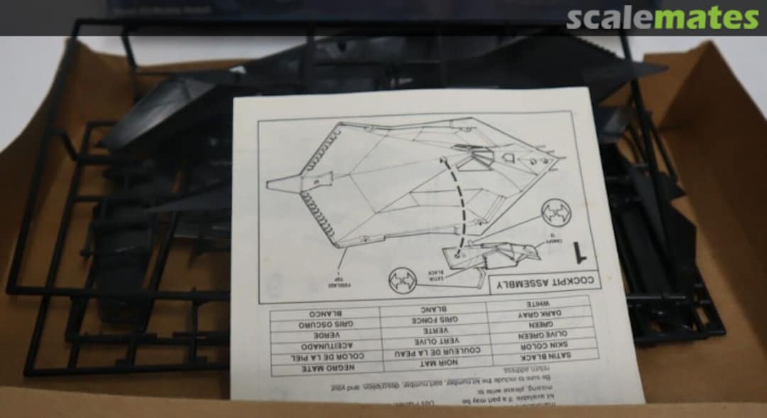 Contents F-117 Stealth 4460 Revell