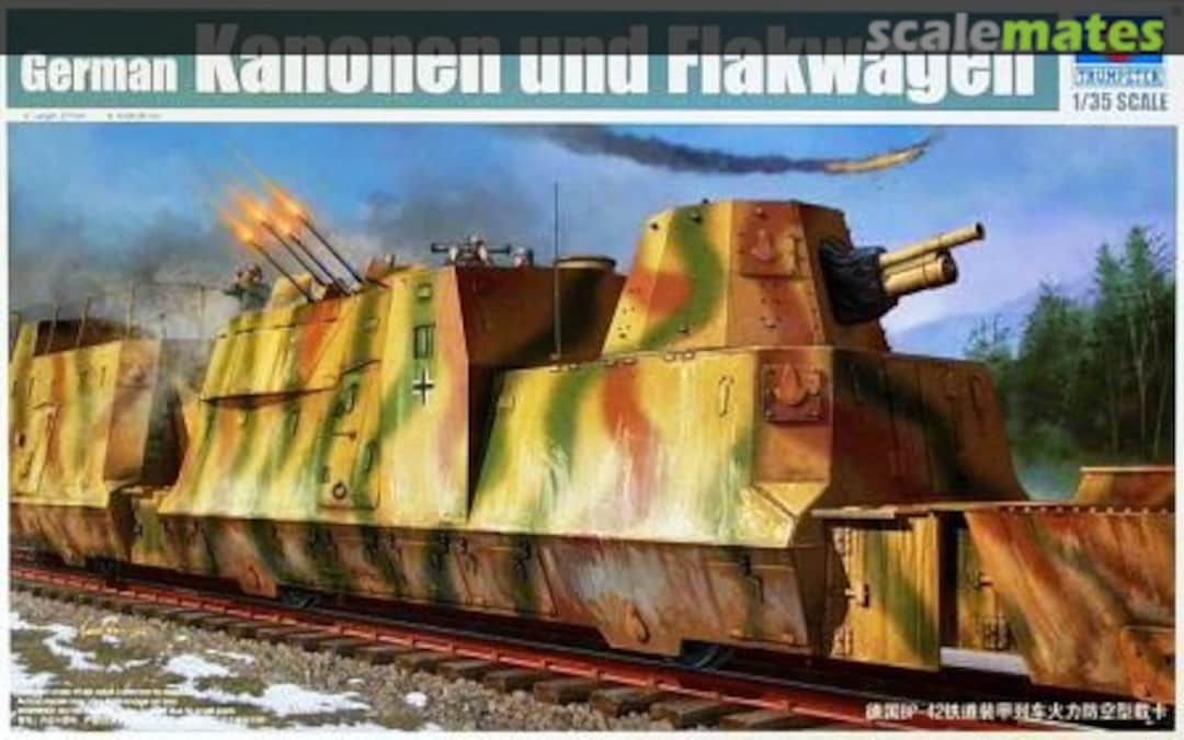 Boxart Kanonen und Flakwagen BP42 01511 Trumpeter