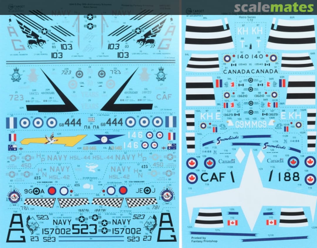 Contents Retro Series - Overlord 1944 AIR72-027 Air-Graphic Models