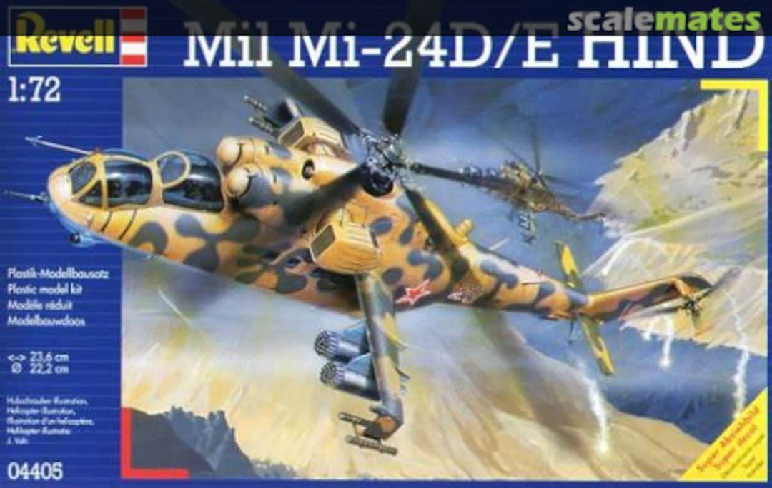 Boxart Mil Mi-24D/E Hind 04405 Revell