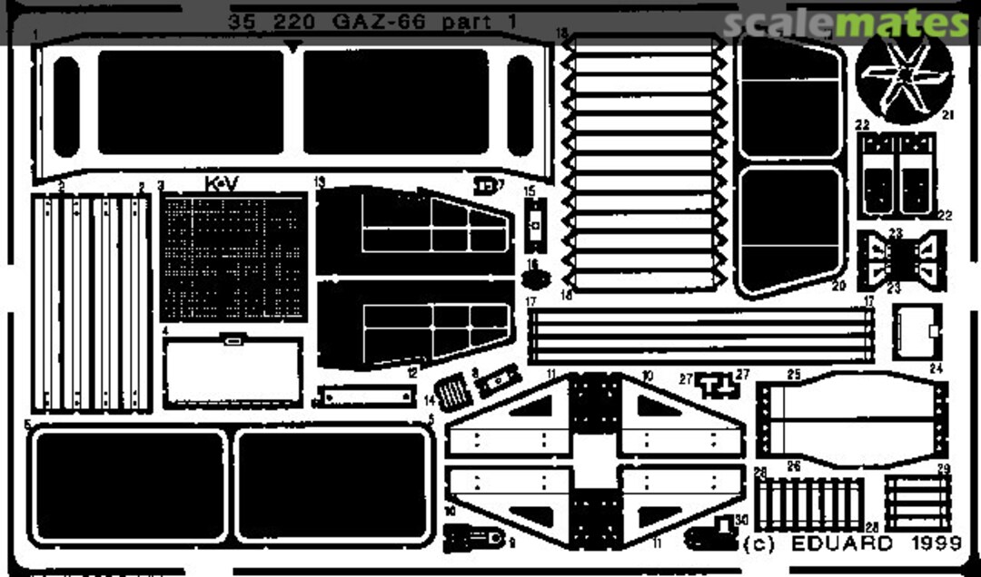 Boxart GAZ-66 35220 Eduard