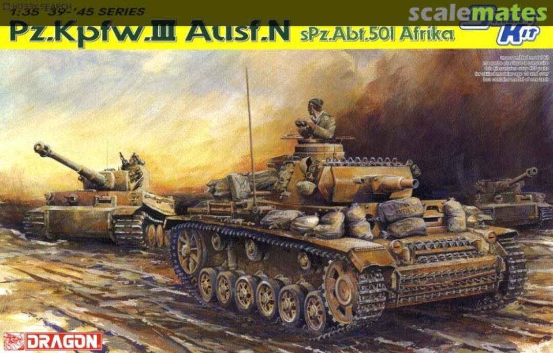 Boxart Pz.Kpfw.III Ausf.N (Tp) 6431 Dragon