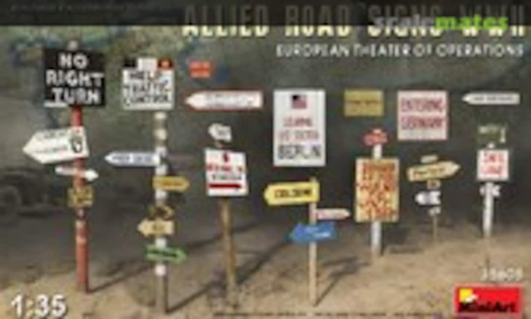 1:35 Road Signs WWII (MiniArt 35608)