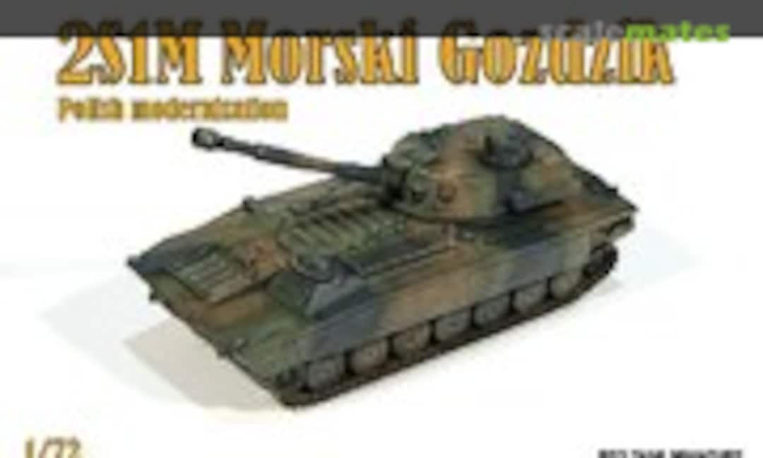 1:72 2S1M Morski Gozdzik (Red Tank Miniature R72041)