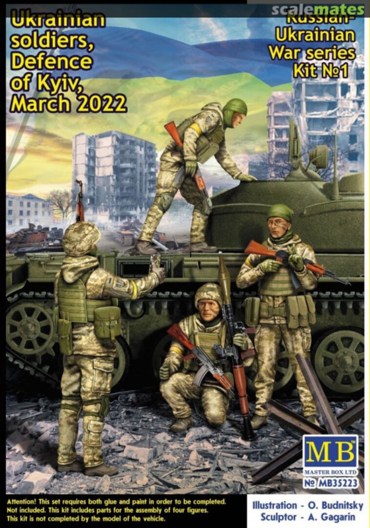 Boxart Defence of Kyiv, March 2022 MB35223 Master Box