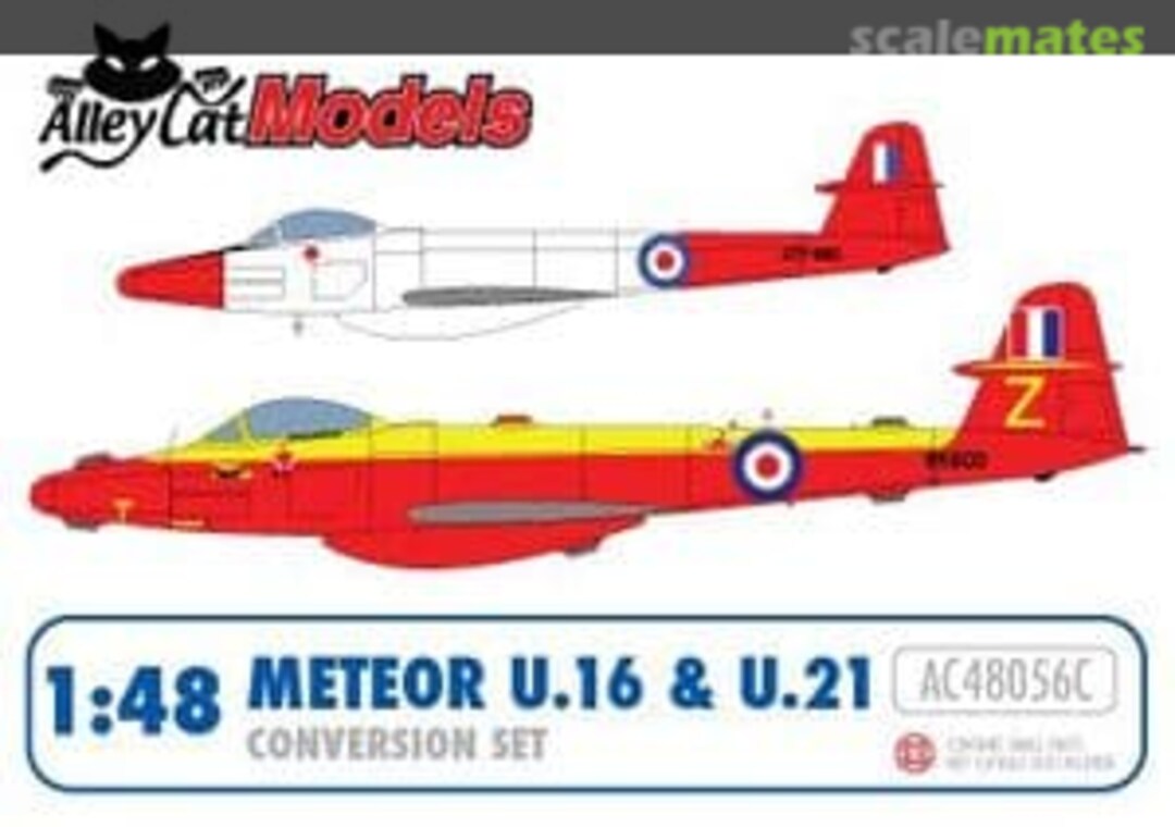 Boxart Gloster Meteor U16/21 Conversion (Airfix Mk8 Kit) AC48056C Alley Cat