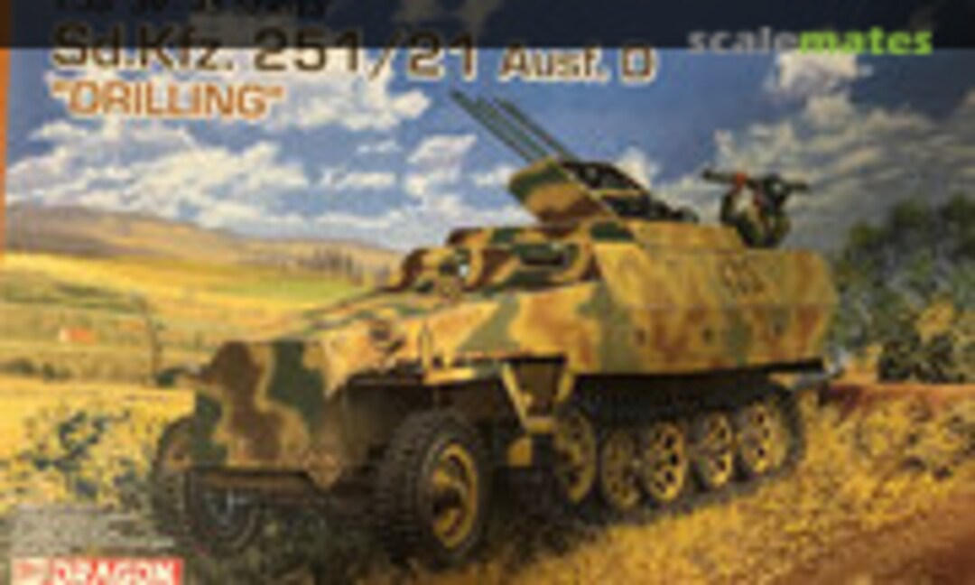 1:35 Sd.Kfz. 251/21 Ausf. D Drilling (Dragon 6217BP)