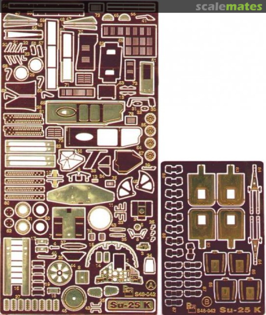 Boxart Su-25K Frogfoot S48-042 Part