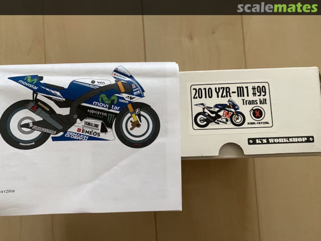 Boxart Yamaha YZR-M1 2010 KWK-10YZRL K'S Workshop