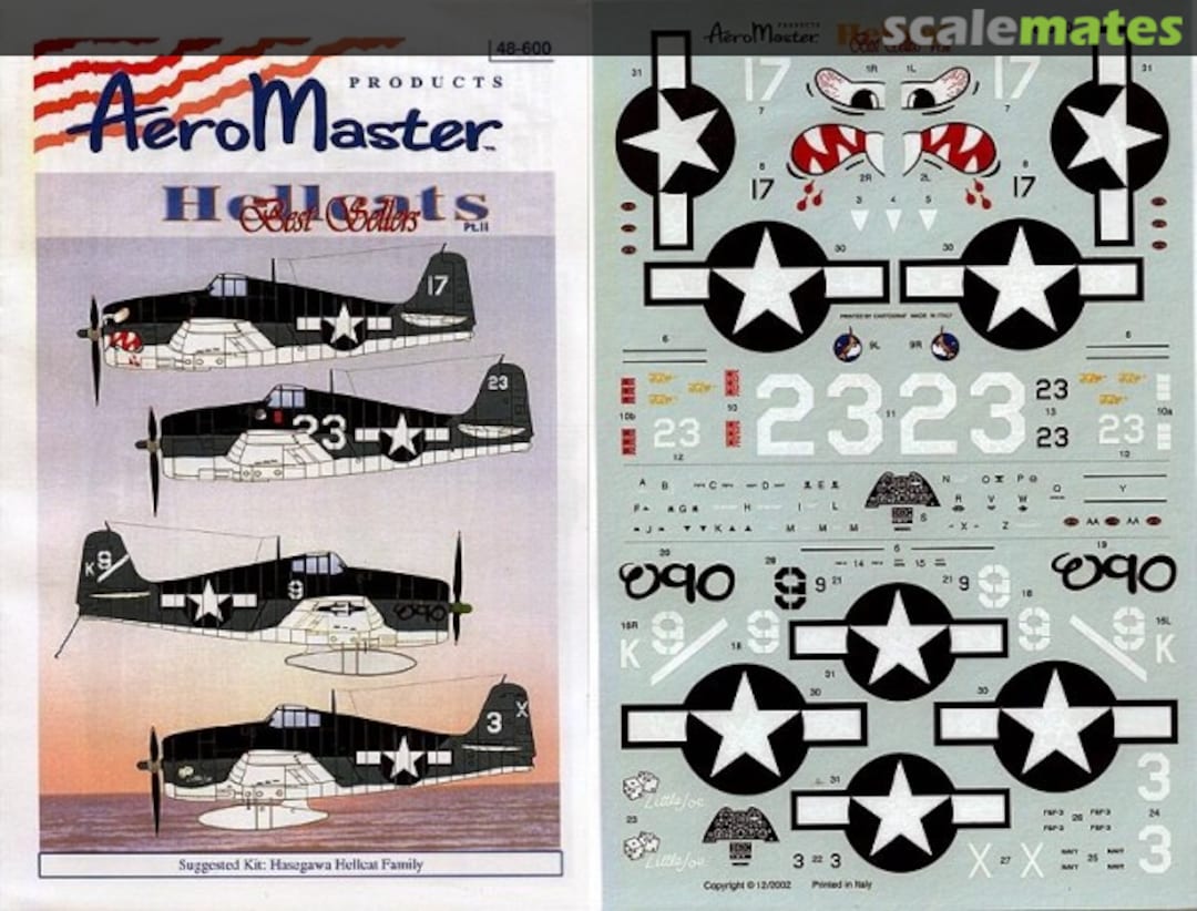 Boxart Hellcats Best Sellers Pt.II 48-600 AeroMaster