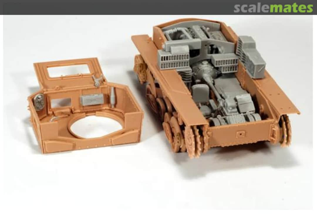 Boxart COMPLETE INTERIORS FOR L6/40 ITALIAN TANK 4085 Model Victoria