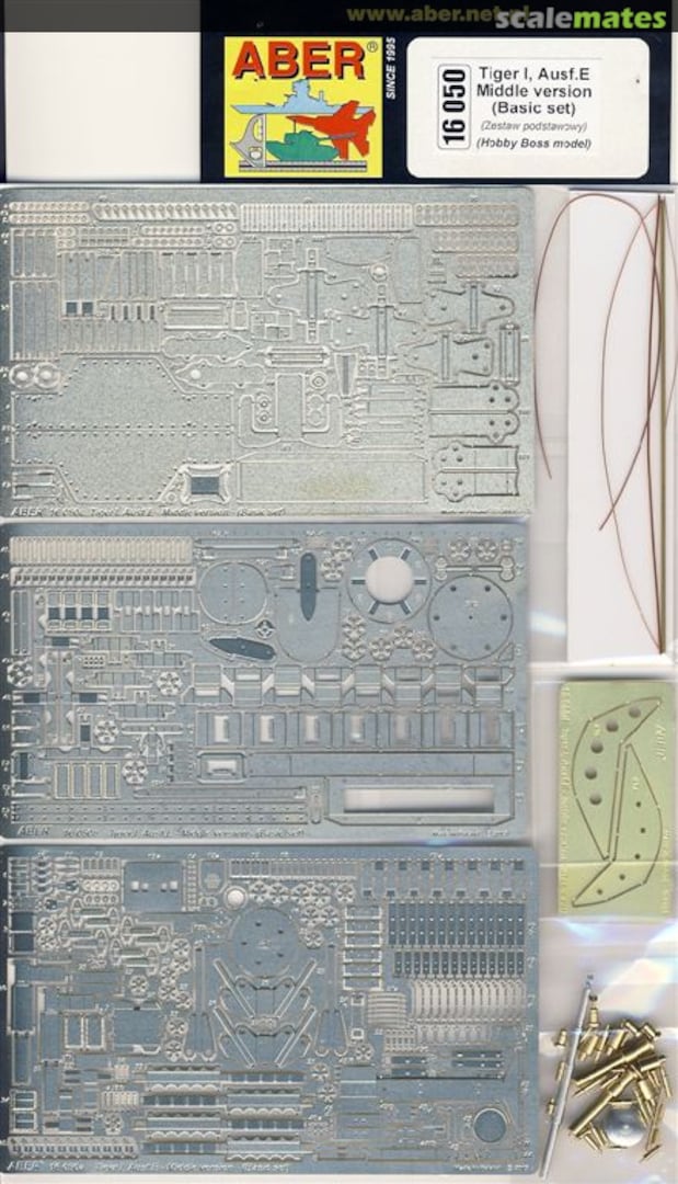 Boxart Tiger I, Ausf.E - Middle version (Basic set) 16050 Aber