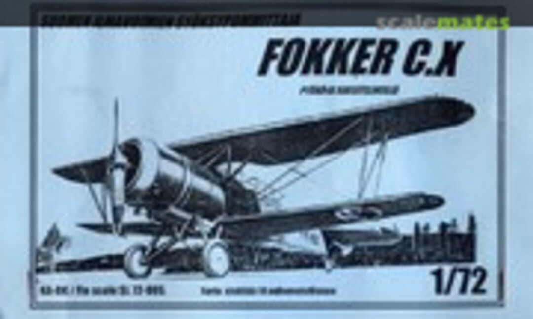 1:72 Fokker C.X (KA-OK 72-005)