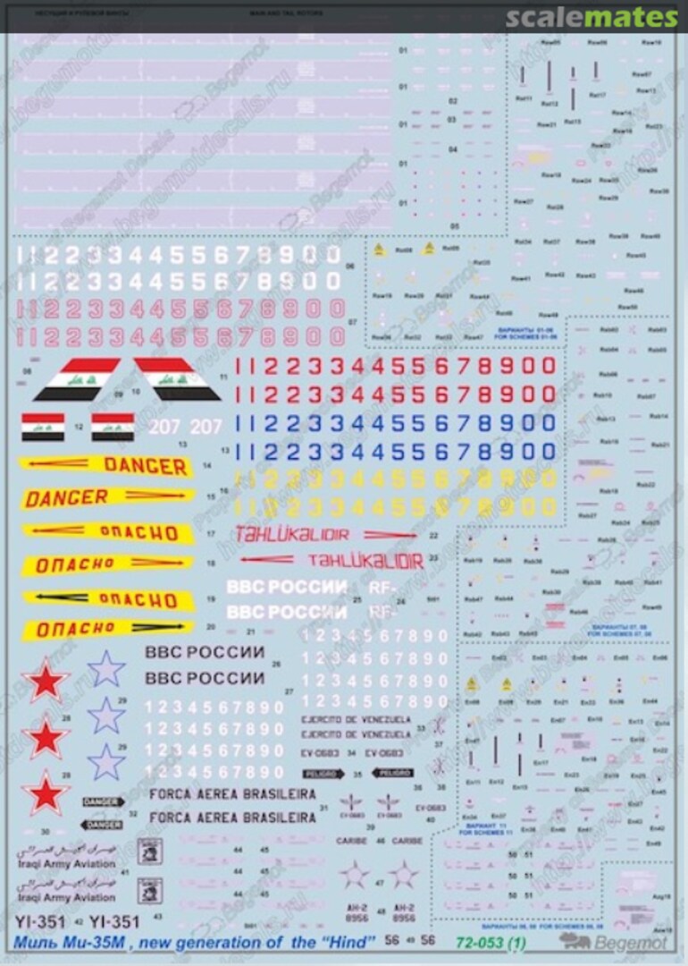 Boxart Mil Mi-35M 72-053 Begemot