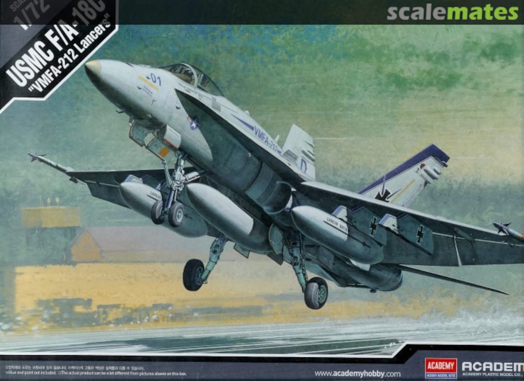 Boxart USMC F/A-18C "VMFA-212 Lancers" 12411 Academy