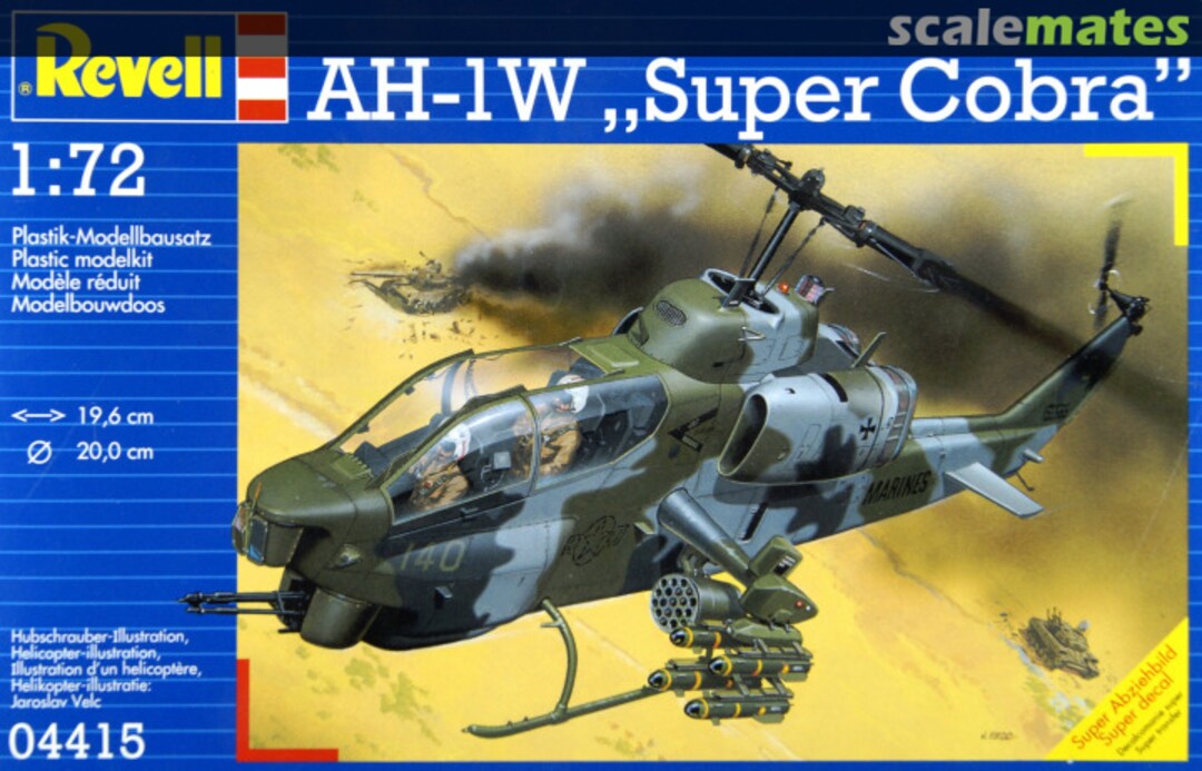 Boxart AH-1W "Super Cobra" 04415 Revell