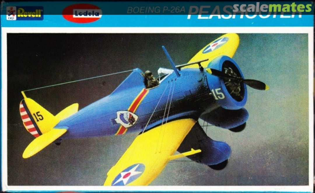 Boxart Boeing P-26A Peashooter RH-4117 Revell/Lodela