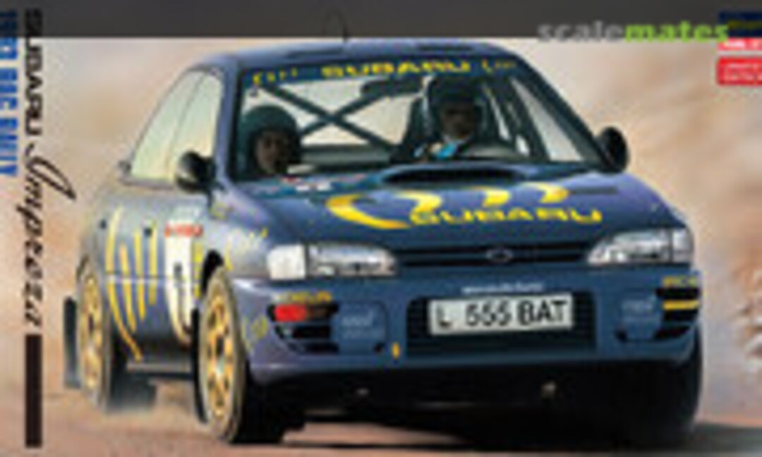 1:24 Subaru Impreza WRX 1993 RAC Rally (Hasegawa 20297)