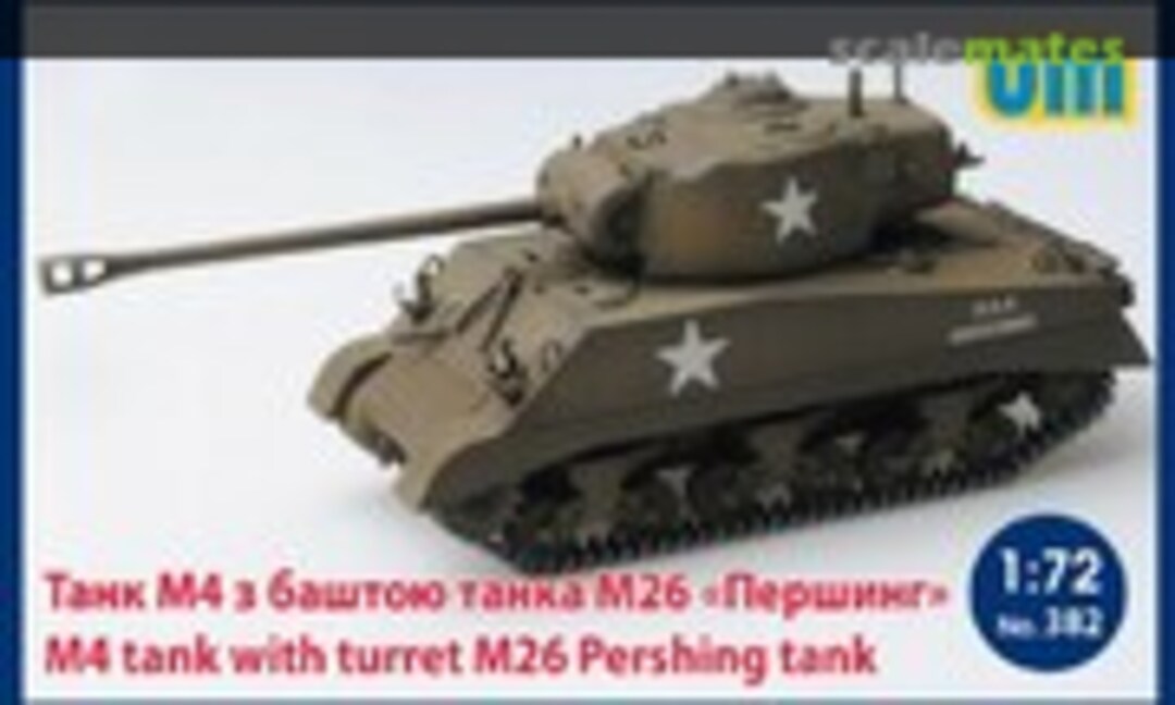 M4 tank w/M26 Pershing turret (UM  382)