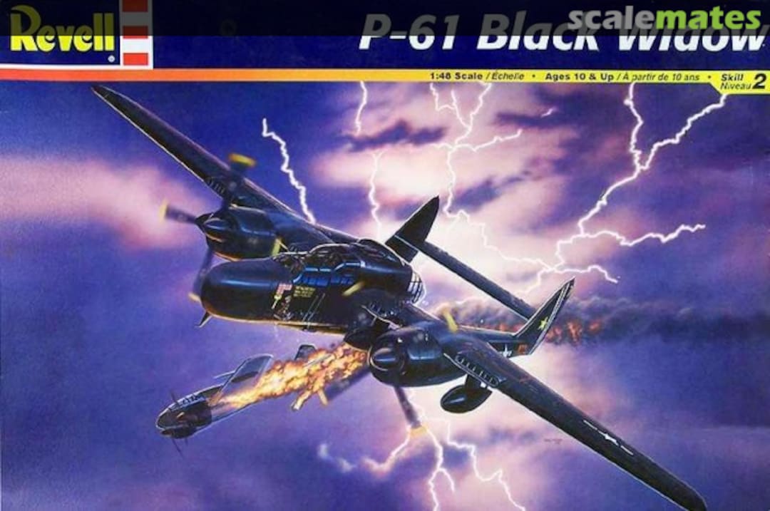 Boxart P-61 Black Widow 85-7546 Revell