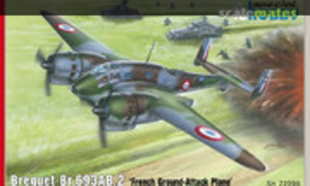 1:72 Breguet Br.693AB.2 'French Ground-Attack Plane' (Special Hobby SH72396)