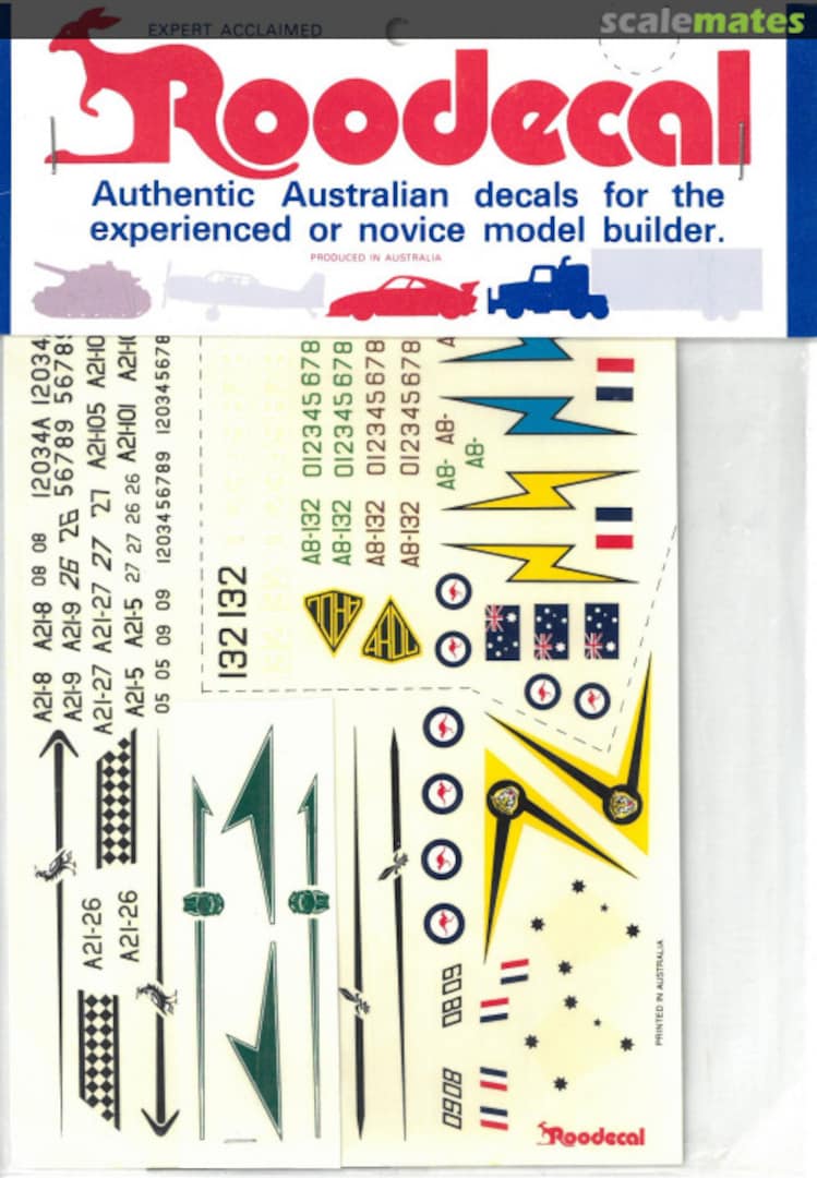 Boxart F/A-18 Hornet & F-111 MA 16 Roodecal