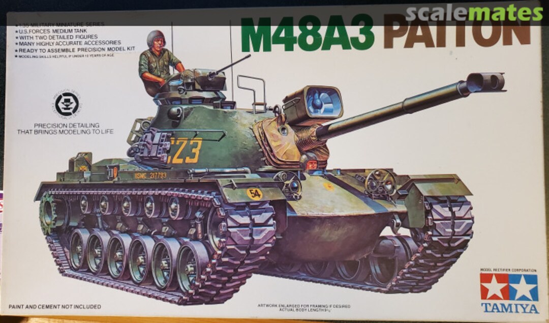 Boxart M48A3 Patton MM-220A Tamiya