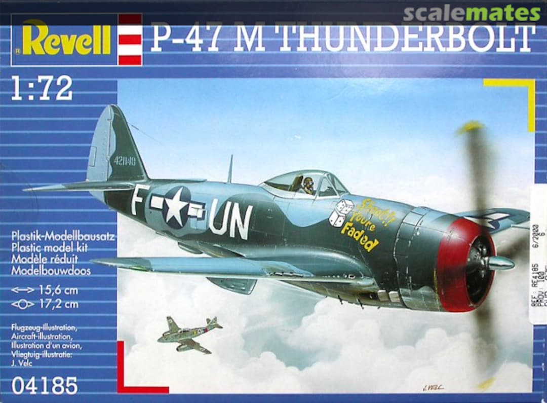 Boxart P-47M Thunderbolt 04185 Revell