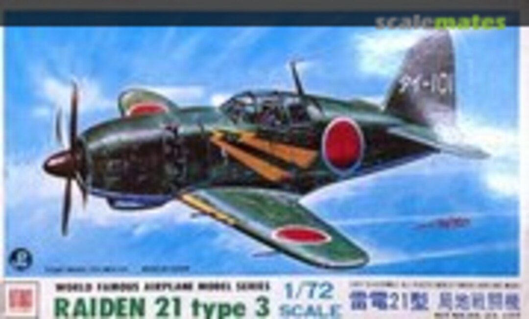 1:72 Raiden 21 Type 3 (Otaki OA-25-100)