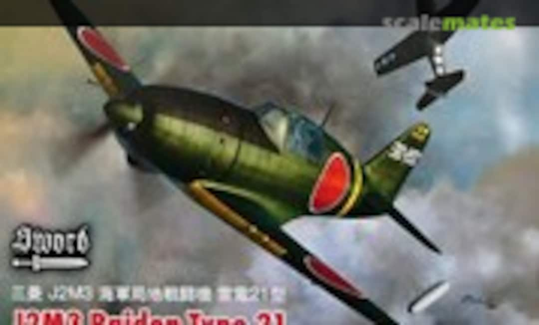 1:72 Mitsubishi J2M3 Raiden Type 21 (Sword SW 72053)