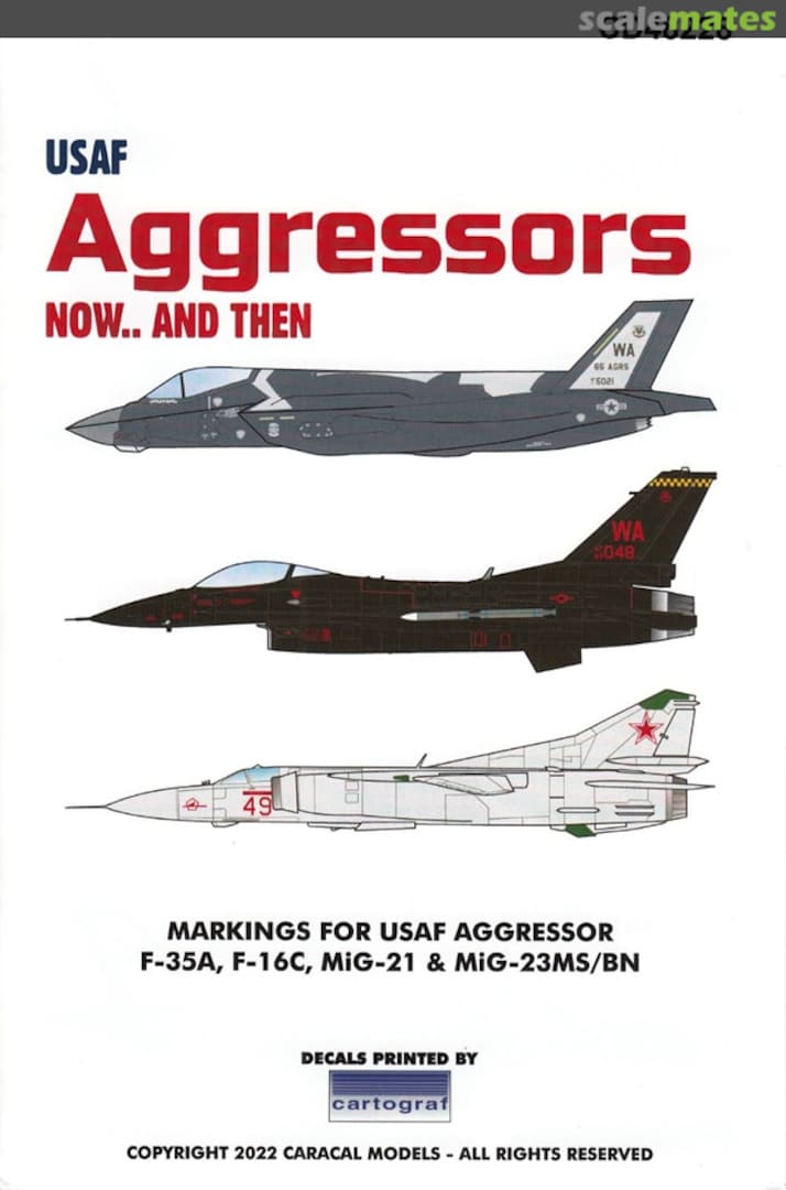 Boxart USAF Aggressors CD48228 Caracal Models