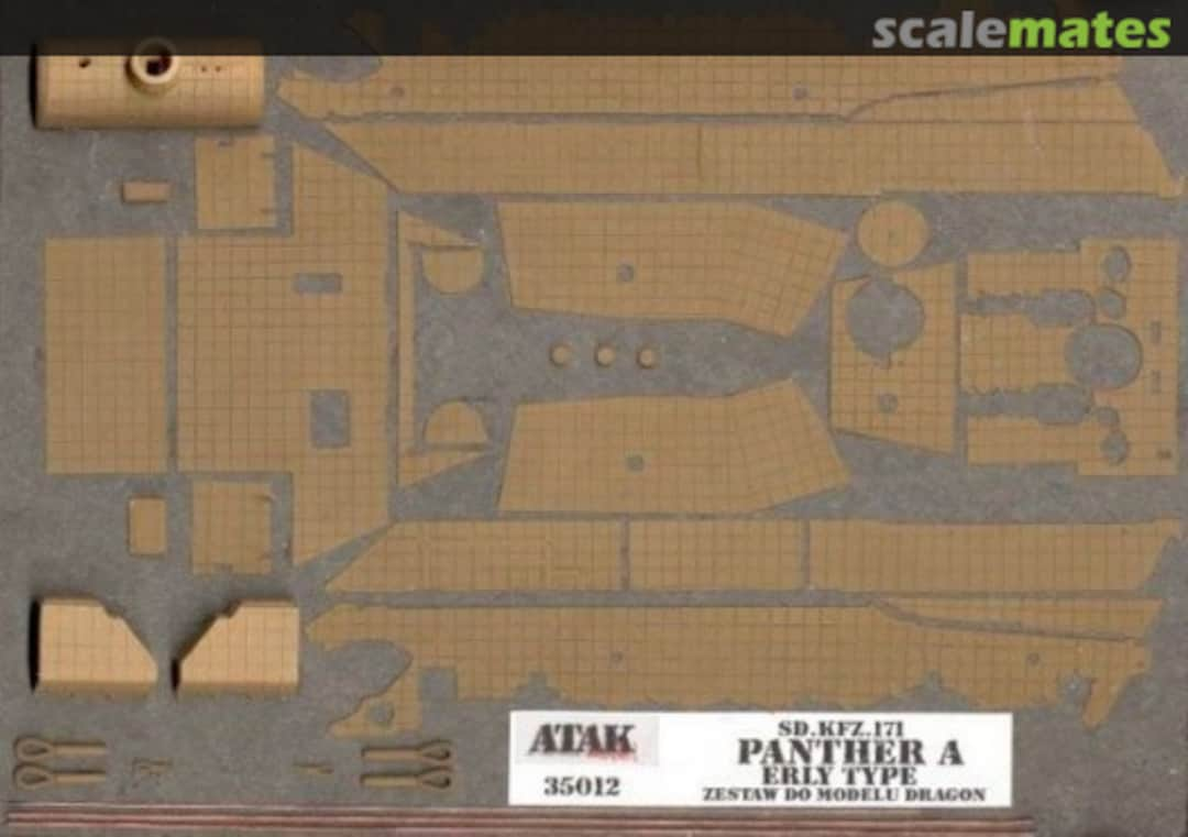 Boxart Sd.Kfz.171 Panther A 35012 Atak Model