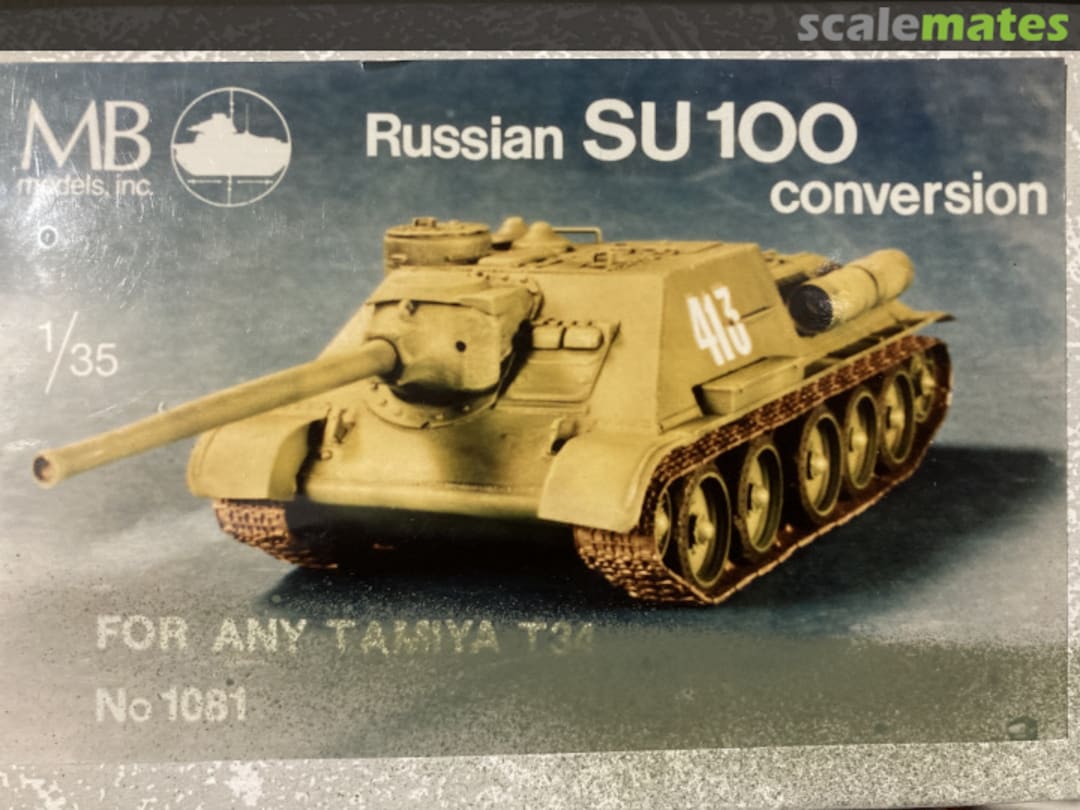 Boxart Su-100 conversion MB-1081 MB Models