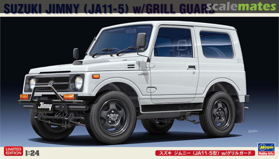 Boxart Suzuki Jimny (JA11-5) w/Grill Guard 20650 Hasegawa