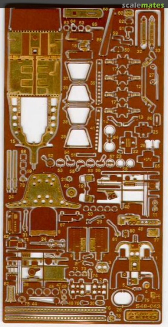 Boxart A6M5c Zero S48-043 Part