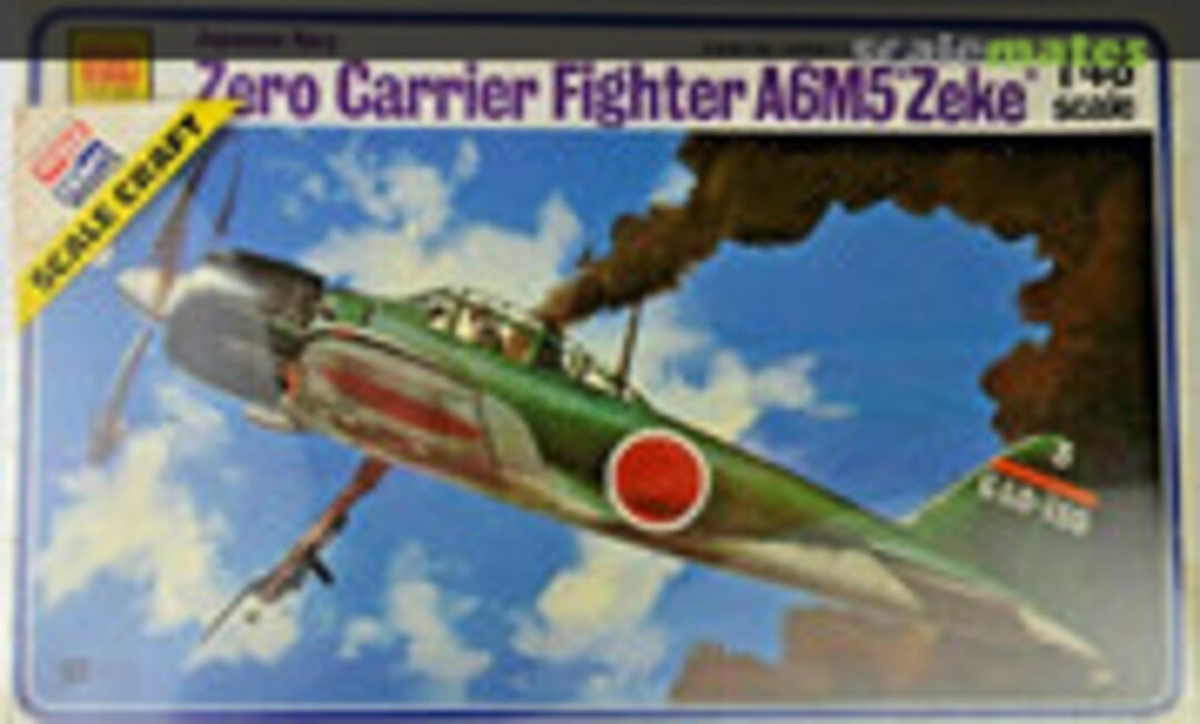 1:48 Zero Carrier Fighter A6M5 &quot;Zeke&quot; (Otaki/Scale Craft OT2-4-400)