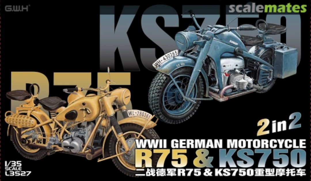 Boxart R75 & KS750 L3527 Great Wall Hobby