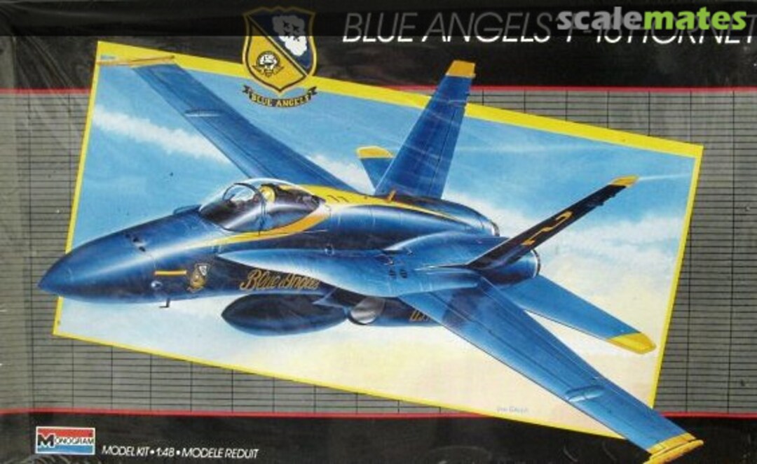 Boxart Blue Angels' F-18 Hornet 5820 Monogram