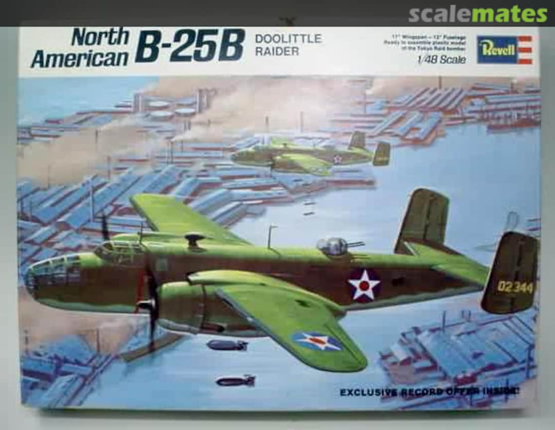 Boxart North American B-25B H-285 Revell