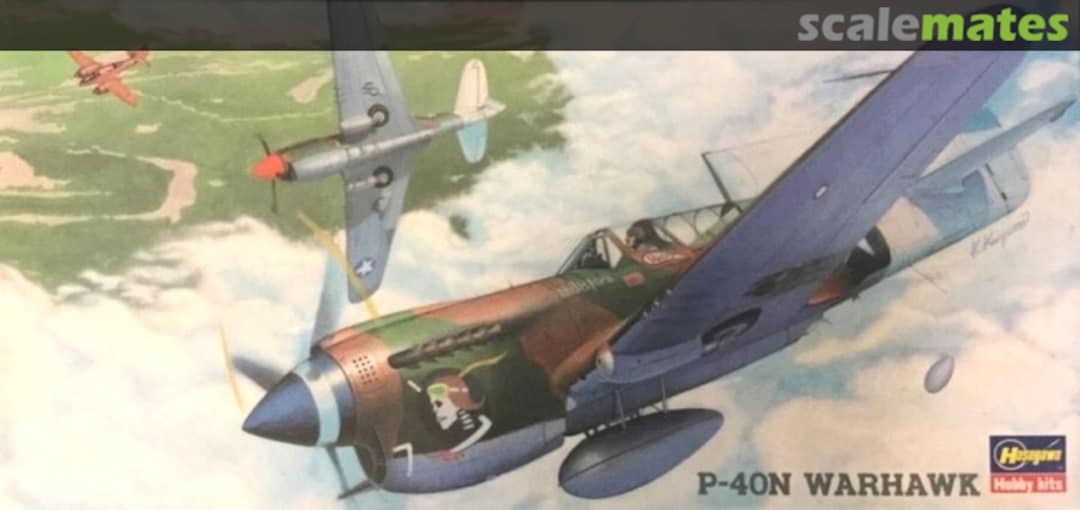 Boxart P-40N Warhawk 02510 Hasegawa