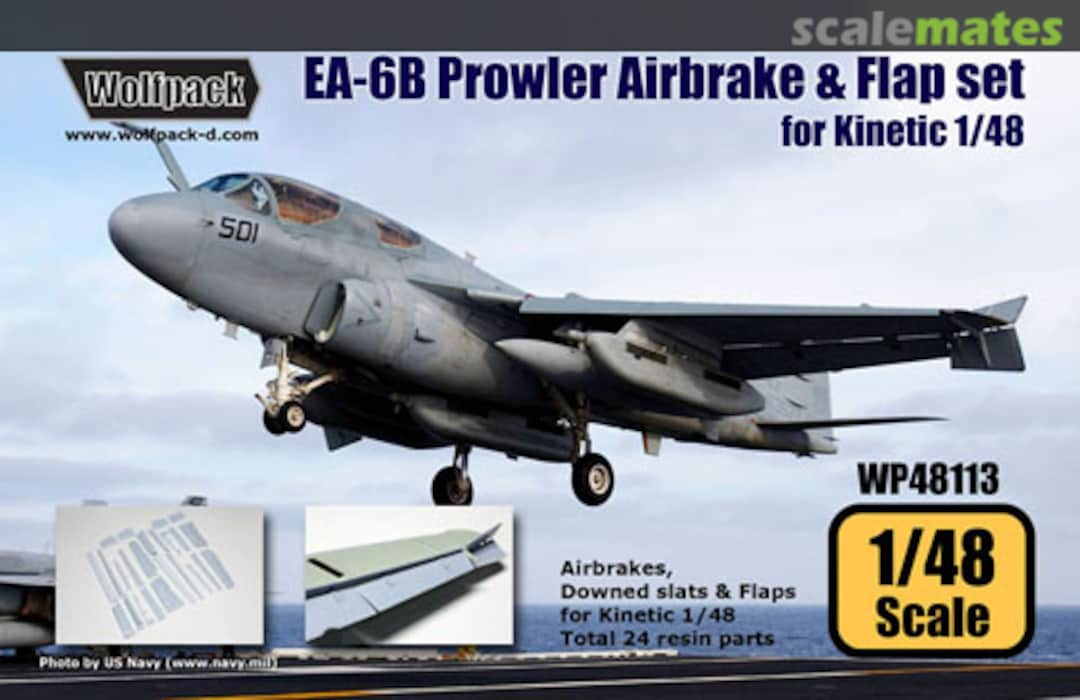 Boxart Wolfpack EA-6B Prowler Airbrake & Flap Set WP48113 Wolfpack