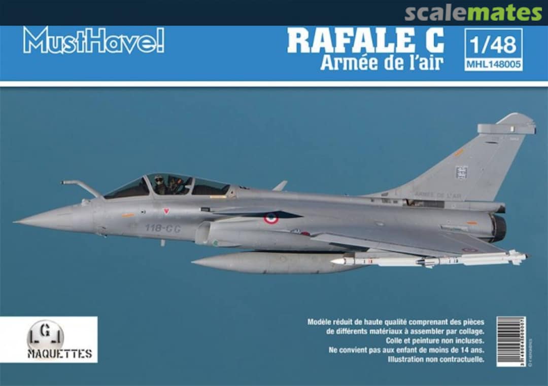 Boxart Dassault Rafale C MHL148005 MustHave! Models