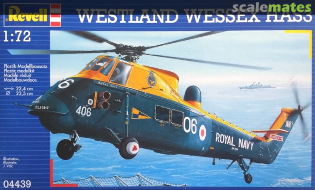 Boxart Westland Wessex HAS3 04439 Revell