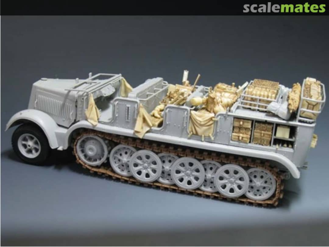 Boxart Stowage for Sd.Kfz.7 Mittlere Zugkraftwagen 8t Early CA-0003 NeoGrade