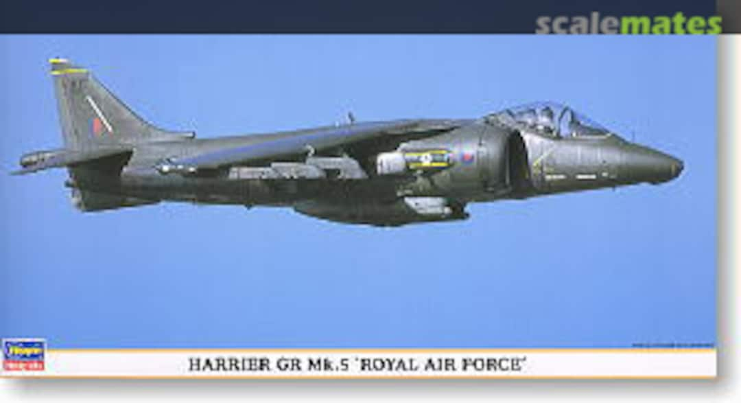 Boxart Harrier GR Mk.5 `Royal Air Force´ 09585 Hasegawa