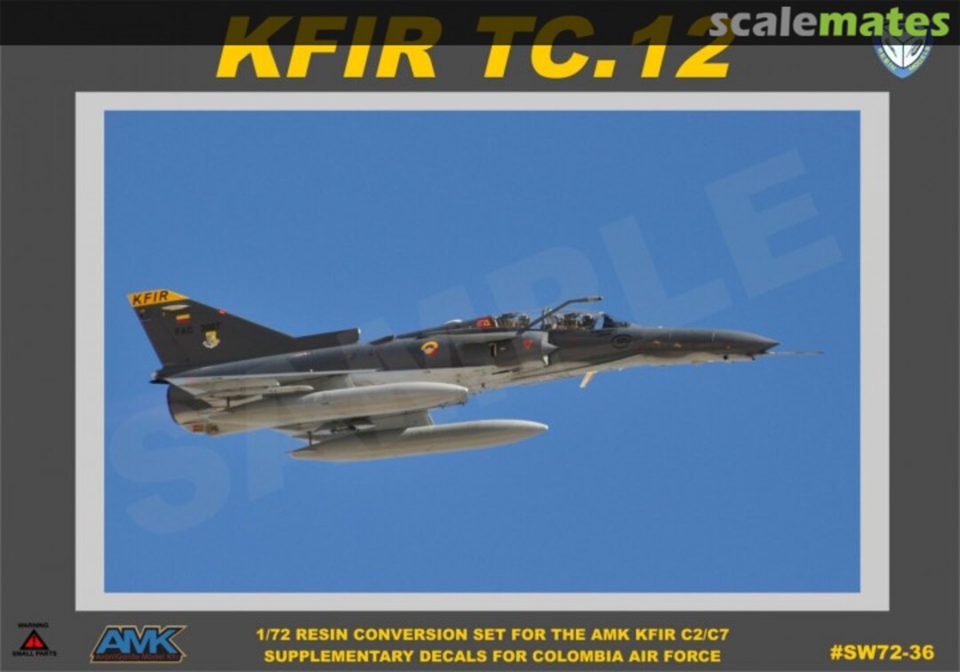 Boxart Kfir TC.12 SW72-36 ScaleWorx