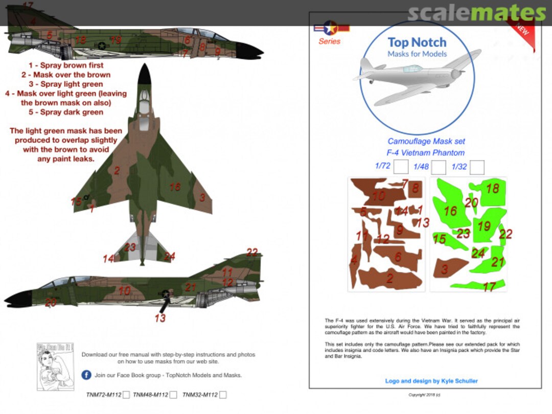 Boxart McDonnell Douglas Phantom F-4 C/D TMN32-M112 TopNotch