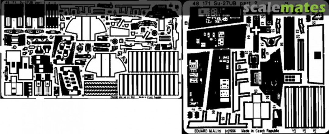 Boxart Su-27UB 48171 Eduard